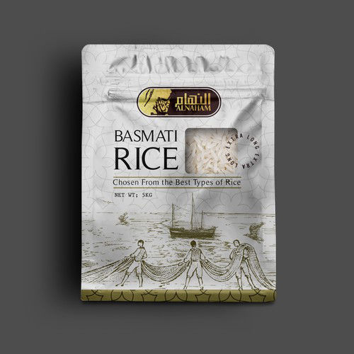  انواع پاکت های بسته بندی برنج و حبوبات 